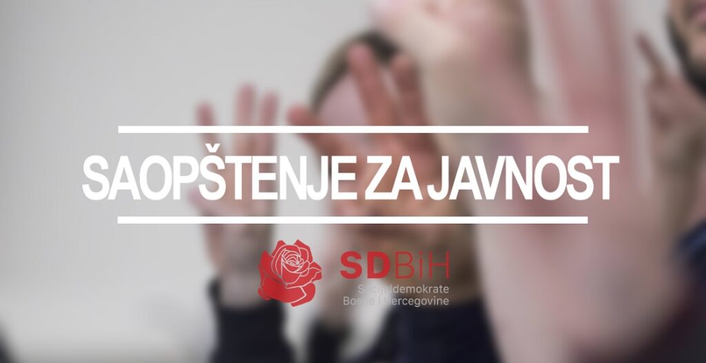 0602 sdbih saopstenje