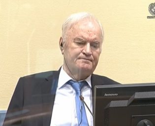 Ratko Mladić / Screenshot / IRMCT