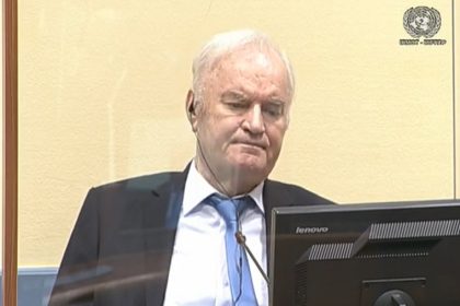 Ratko Mladić / Screenshot / IRMCT