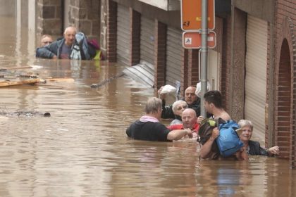 Poplave u Belgiji / Foto: Twitter - @maartenvda