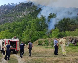 Foto: Protupožarna jedinica Šumarstvo Prenj Konjic