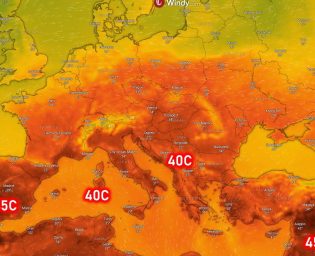Foto: BH Meteo / Windy.com