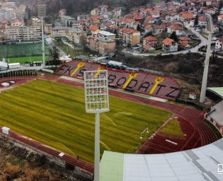 Foto: Stadion Tuušanj , Foto: Dronos.ba/Tuzlainfo.ba