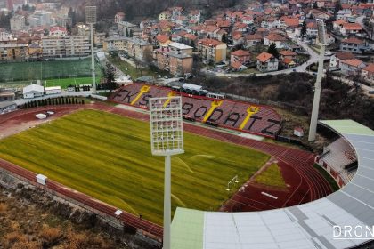 Foto: Stadion Tuušanj , Foto: Dronos.ba/Tuzlainfo.ba