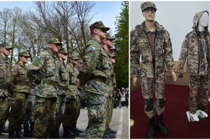 Sadašnje i nove uniforme OSBIH (Foto: Arhiv i Facebook Dean Džebić)