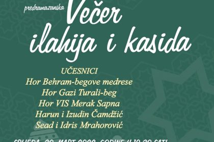 2803 vece ilahija i kasida