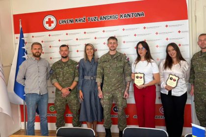 EUFOR LOT tim Sarajevo zahvalio volonterkama Crvenog križa TK koje su spasile život
