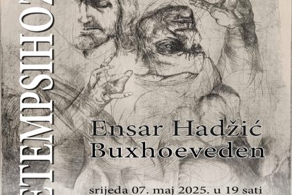 Izložba Ensar Hadžić atelje maj 2025
