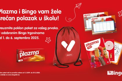 Plazma podržava prvačiće - 30.000 paketića za učenike prvih razreda u BiH