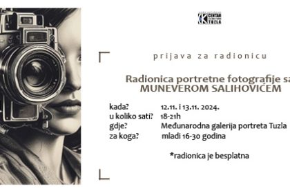 Poziv za radionicu fotografije novembar 2024