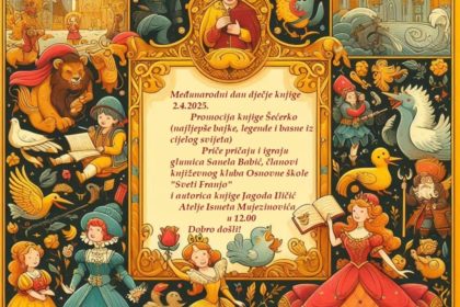 Šećerko plakat april 2025