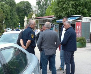 UKC posjeta ranjenom policajcu