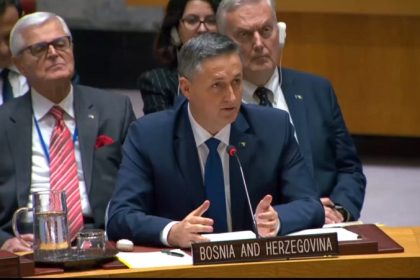 Denis Bećirović na sjednici Vijeća sigurnosti UN-a