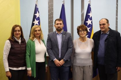 Ministar Adnan Delić sa predstavnicima Svjetske banke