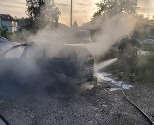 pozar auto