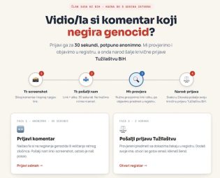 prijava negiranja genocida