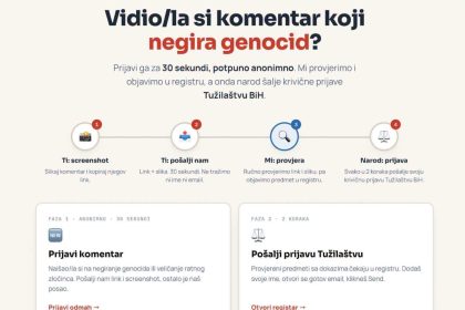 prijava negiranja genocida