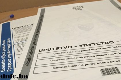 1511 glasacki listic tuzla