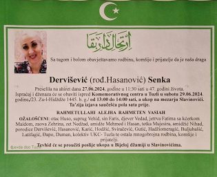 senka dervisevic