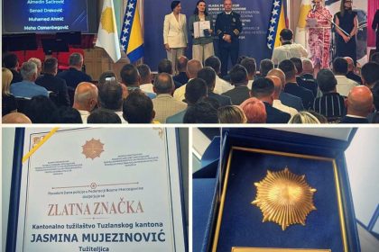 tuziteljica plaketa